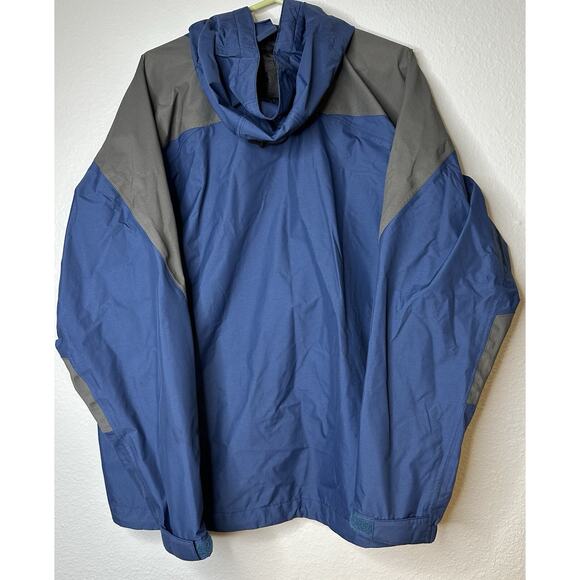 Patagonia Vintage Goretex Jacket #83405 Aquatic Blue Heather Medium - Picture 2 of 10